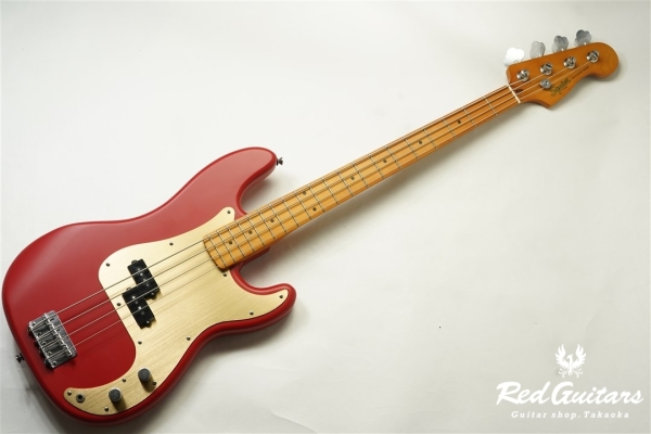 40TH ANNIVERSARY PRECISION BASS VINTAGE EDITION -   Satin Dakota Red